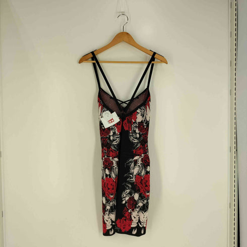 ゲス GUESS 花柄 ニット キャミワンピース レディース EUR:38